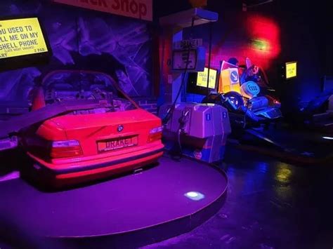 Crazy golf with neon fun at Junkyard Golf Oxford