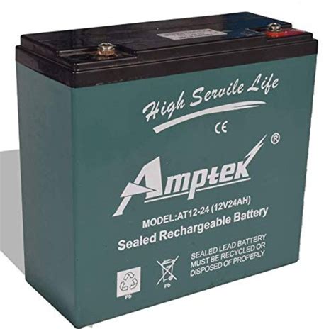 Amptek AT12 24 Sealed Rechargeable Battery 12V 24Ah At Rs 3399 In