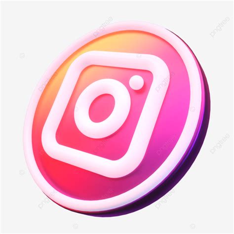 Instagram Icon 3d Instagram Icon 3d PNG Transparent Clipart Image