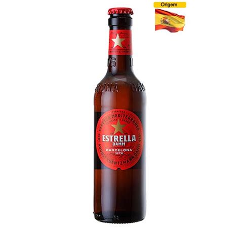 Cerveja Estrella Damm Ml