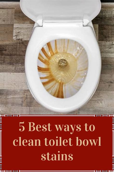 How To Clean Toilet Bowl Stains Clean Toilet Bowl Stains Cleaning