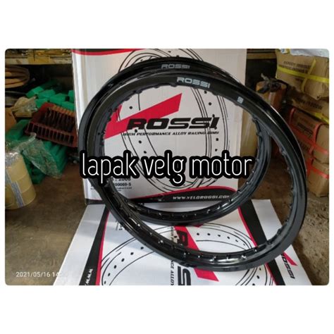 Jual Velg Rossi Ring Uk Atau Uk X Warna Hitam