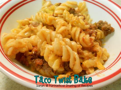 Fantastical Sharing Of Recipes Taco Twist Bake