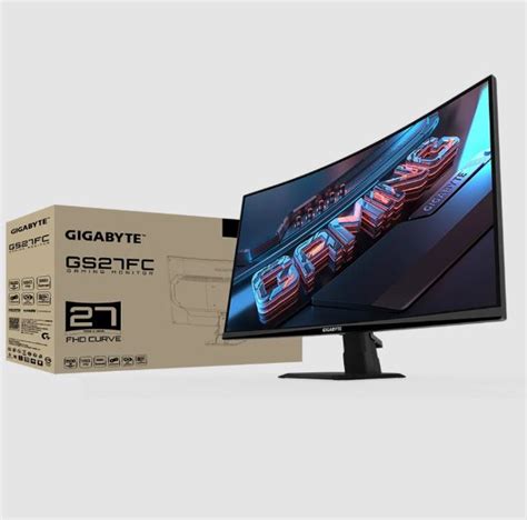 Monitor Gamer Curvo Gigagbyte Gs Fc Hz Ms Fhd