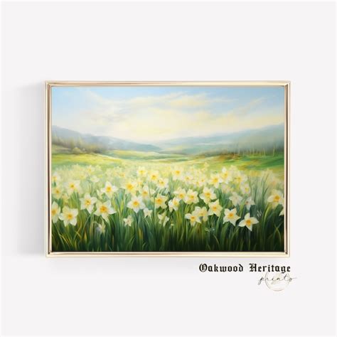 Daffodil Painting - Etsy