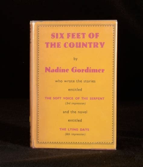 Six Feet Of The Country By Nadine Gordimer Very Good Cloth