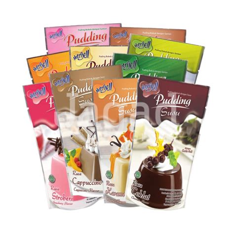 Jual Nutrijell Pudding Susu Pudding Santan Pudding Lapis Aneka Rasa