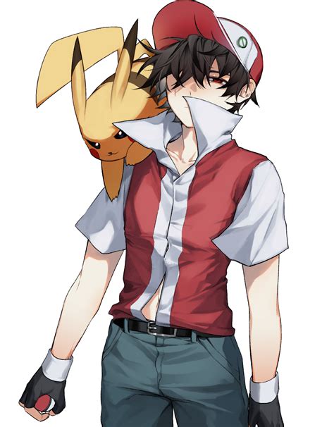 Pikachu And Red Pokemon And 2 More Drawn By Kohianji Danbooru