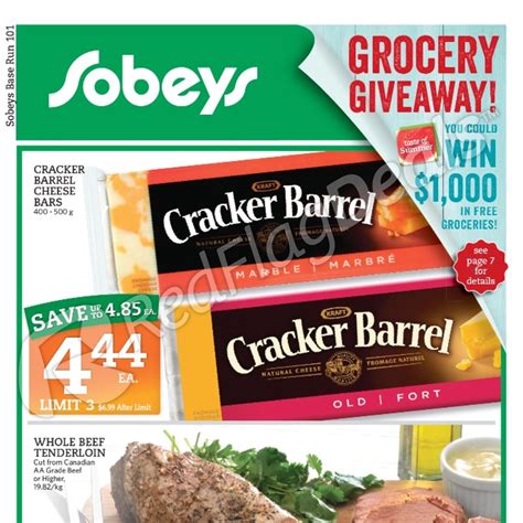 Sobeys Weekly Flyer Weekly Flyer Dollar Days Jul