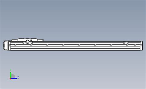 Gth系列轨道内嵌式滑台模组gth12 600 Br C4step模型图纸下载 懒石网