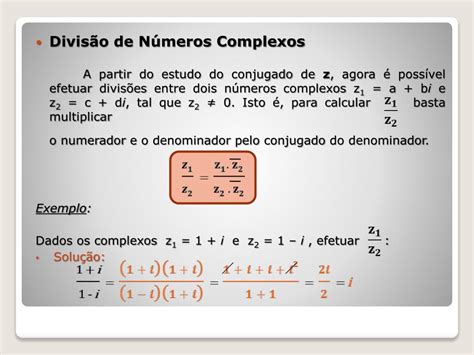 Conjugado De Numeros Complexos - PPT - Números Complexos PowerPoint Presentation, free download - ID:919505