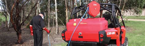 Silvan 200l 120psi Trukpak Sprayer With 30m Economy Hose Reel And Pa