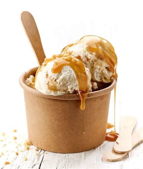 Glace au caramel au beurre salé CuisineThermomix Recettes spéciales