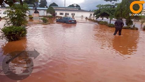 Asaba submerged by flood – Asaba. Delta State Nigeria.