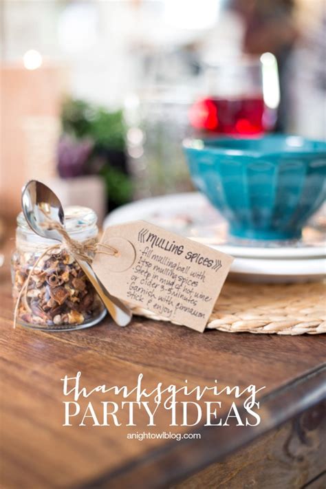 Thanksgiving Party Ideas | A Night Owl Blog