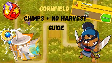 BloonsTD 6 Cornfield Chimps No Harvest Achievement And Black Border