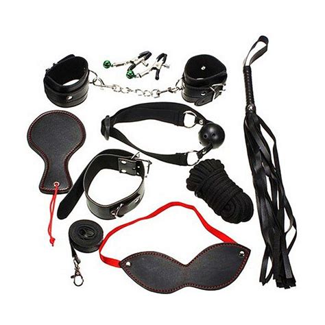 Jual Bondage Sm 8 In 1 Flirting Toy Set Couple Alat Bantu Seksual Bdsm