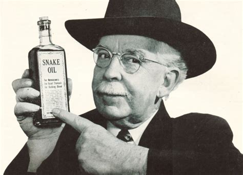 The Real Snake Oil Salesmen Rem Magazine