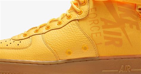 Nike SF AF1 Mid OBJ Laser Orange Gum 917753 801