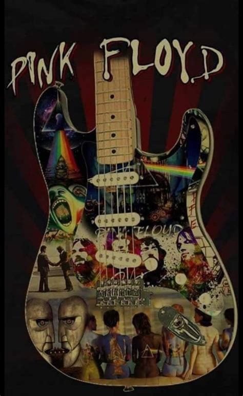 Pink Floyd Guitar Art