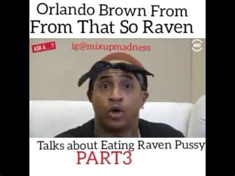 Orlando Brown Describes Eating Ravens Pussy YouTube