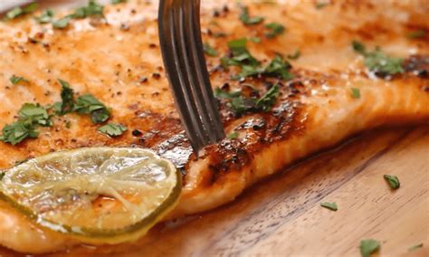 Recept Zalm Uit De Oven Met Honing Limoen En Koriander