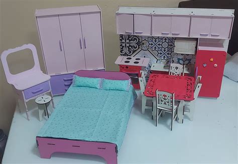 Moveis Casinha De Boneca - 7