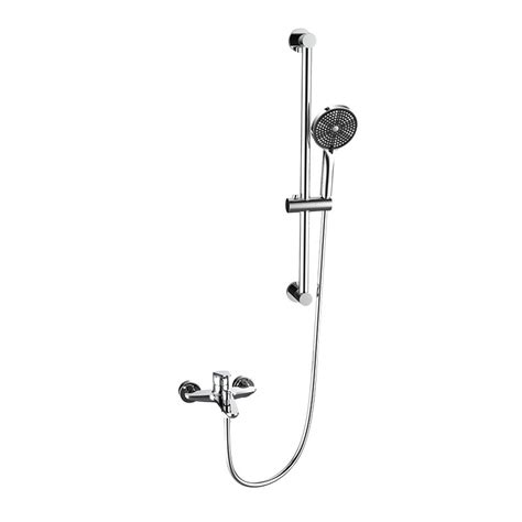 Bathroom Hot And Cold Water Dual Control Shower Mixer Faucet Combo Set