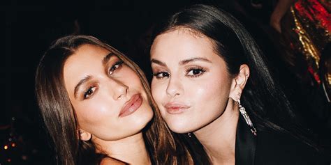 Source Explains Why Selena Gomez Hailey Bieber Posed For Those Pics