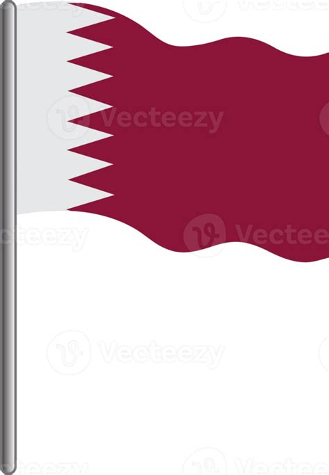 Qatar flag PNG 22102657 PNG