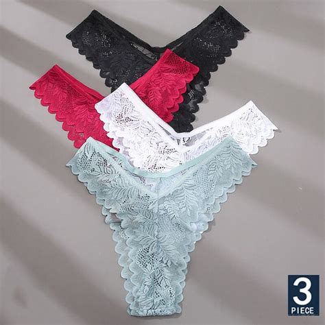 Finetoo P S Conjunto Calcinha De Renda Sexy M Xl Roupa Ntima Feminina