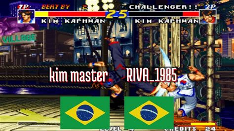 Ft Rbff Kim Master Br Vs Riva Br Real Bout Fatal Fury