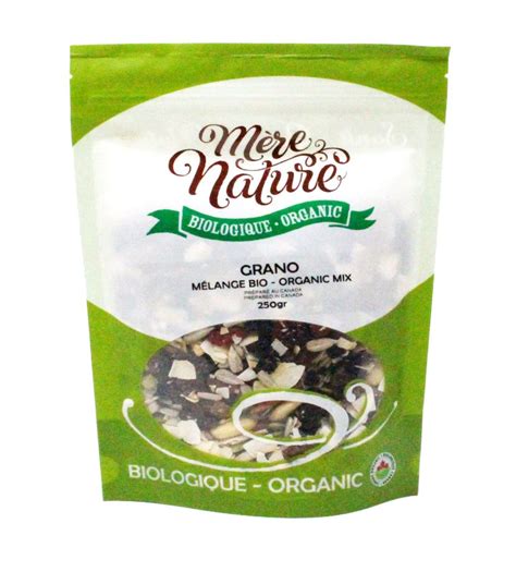 Mélange Granola Biologique Mère Nature Délices de la fôret Valli