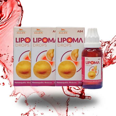 allen  lipoma drop packaging type bottle  hospital  rs