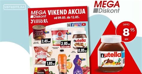 Mega Diskont Vikend Akcija 9 12 5 2024 Ustedite Ba