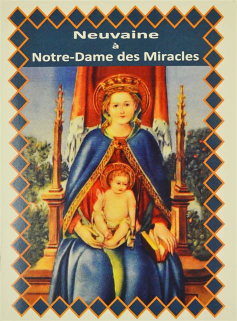 Livret de Neuvaine à Notre Dame des Miracles La Boutique des Chrétiens