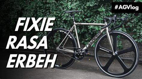 Rakit Dan Review Paket Hemat Sepeda Fixie Tsunami Snm 100 Fixie Rasa