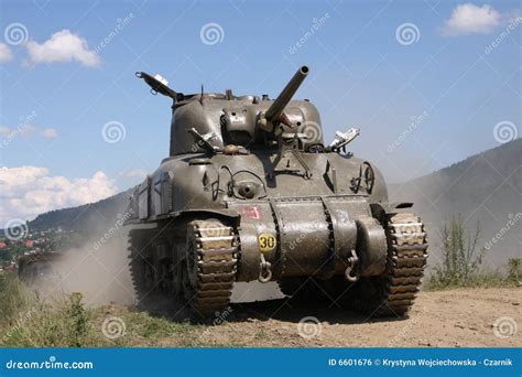 M4a1 Sherman Tank Ww Ii Stock Photo Image Of Warfare 6601676