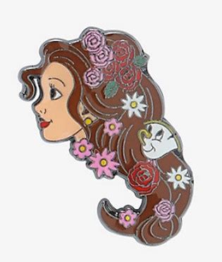 Belle Chip Hot Topic Disney Princess Hair Icons Mystery
