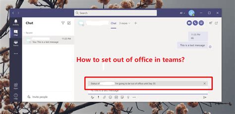 How To Set Out Of Office Icon In Microsoft Teams Design Talk