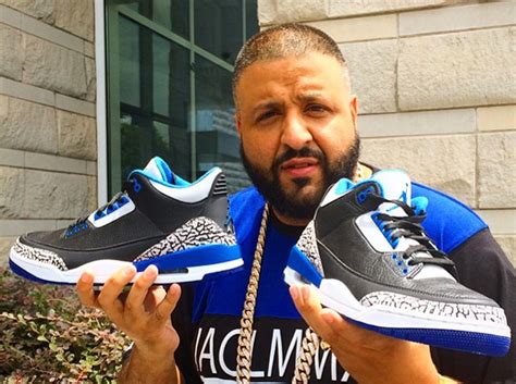 Dj Khaled Showcases Air Jordan 3 Sport Blue Air Jordans Release