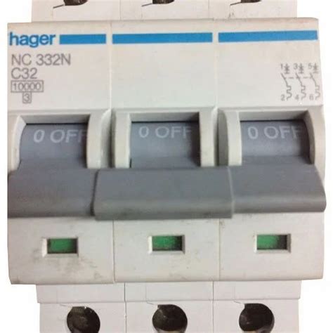 Hager 3 Pole MCB At Rs 120 Piece Hager Miniature Circuit Breaker In