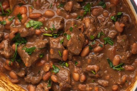 Hearty Beef And Pinto Bean Stew Randall Beans