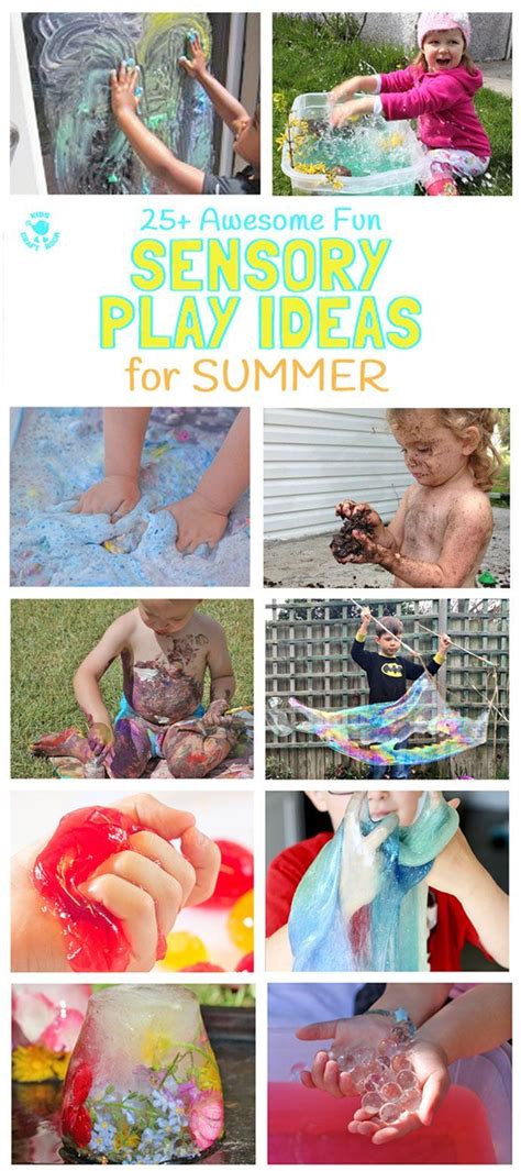 THE BEST SUMMER SENSORY PLAY IDEAS - Want Summer sensory activities to ...