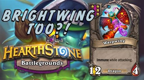 Hearthstone Battlegrounds Brightwing Makes Incredible Comebacks