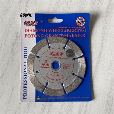 Jual Mata Gerinda Potong Keramik GAT 4 In Diamond Wheel Shopee Indonesia