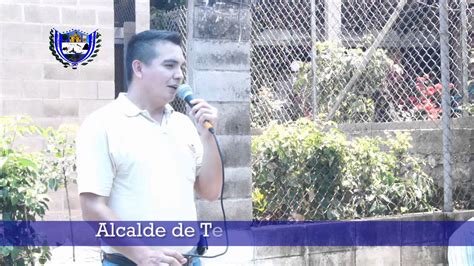 Inaguración proyecto de agua en Caserio Las Flores Cantón Río Grande