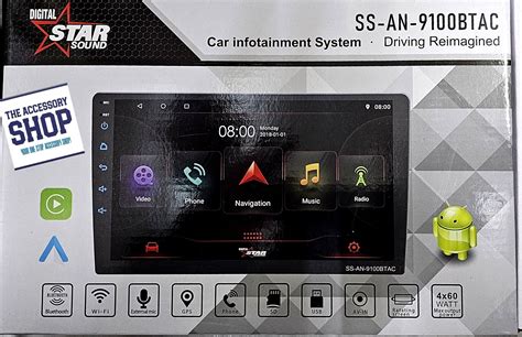 Starsound Inch Android Media Unit With Carplay Ss An Btac The