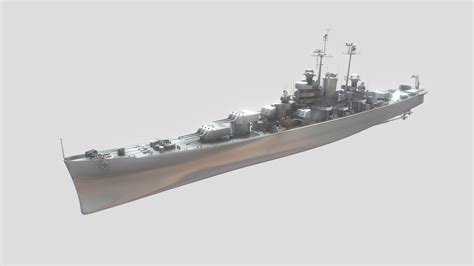 Oregon City Class Cruiser 3d Model By Rykzet [4e6e4b7] Sketchfab