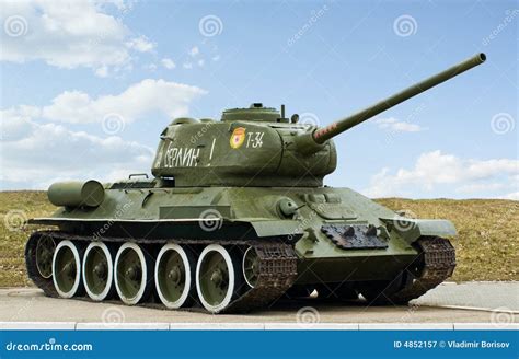 The 2nd World War Russian Tank T34 Stock Image Image Of Armored